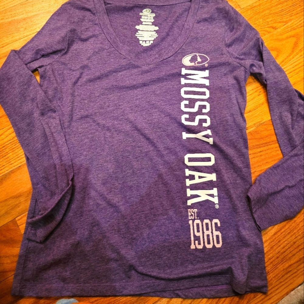 Mossy Oak Long Sleeve Top, Size small